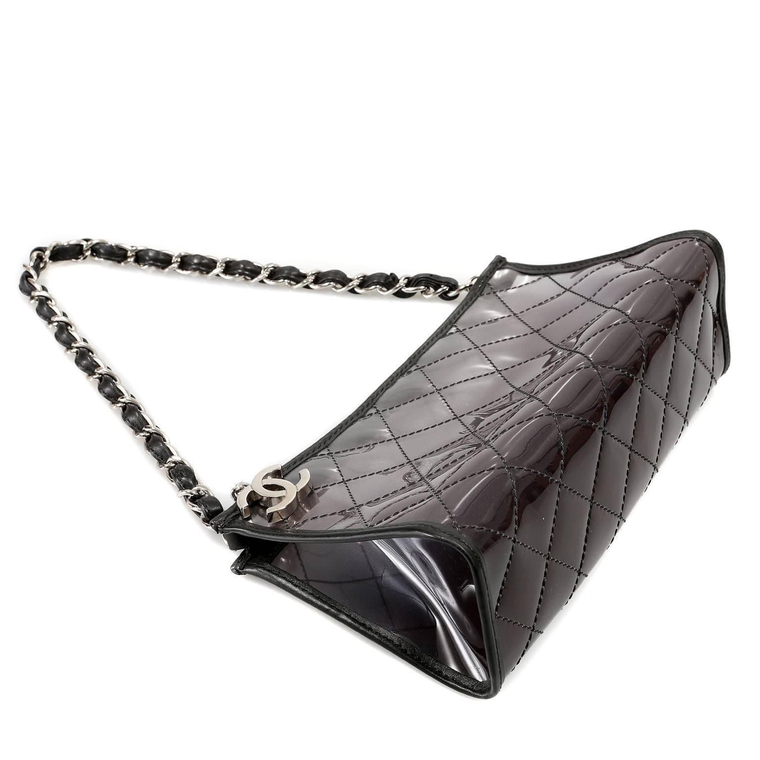 Women's Chanel Smoked Lucite Bag