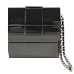 Chanel Lucite Clutch - 11 For Sale on 1stDibs