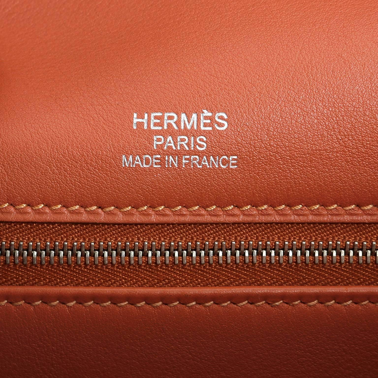 Hermès Ghillies 35 cm Kelly- Rosy and Rouge H Swift, PHW 2