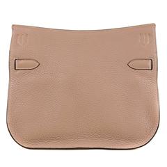 Hermès Argile Clemence 28 cm Jypsiere Unisex Messenger Bag