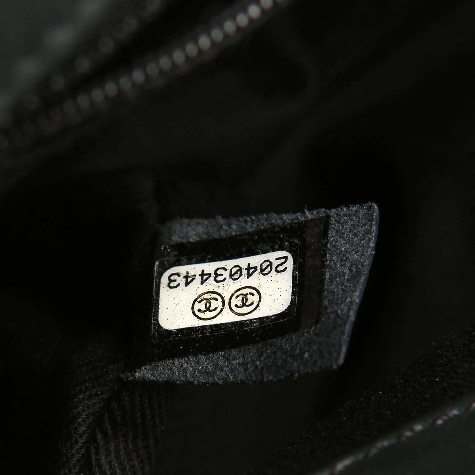 Chanel Black Bohemian Runway Tasseled Cross Body Bag- Crochet and Fringe 4