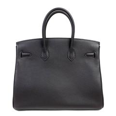 Hermès Prunoir Togo Leather 35 cm Birkin with GHW