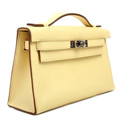 Hermès Jaune Poussin Swift Kelly Pochette