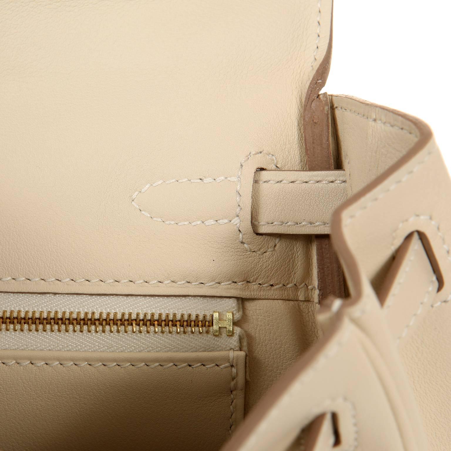 Hermès Craie Swift Leather Souple  Kelly- 25 cm with GHW 1