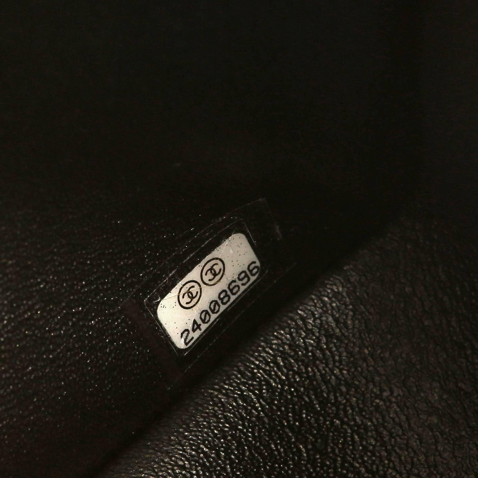 Chanel Graphite Caviar Jumbo Double Flap Classic Bag 3