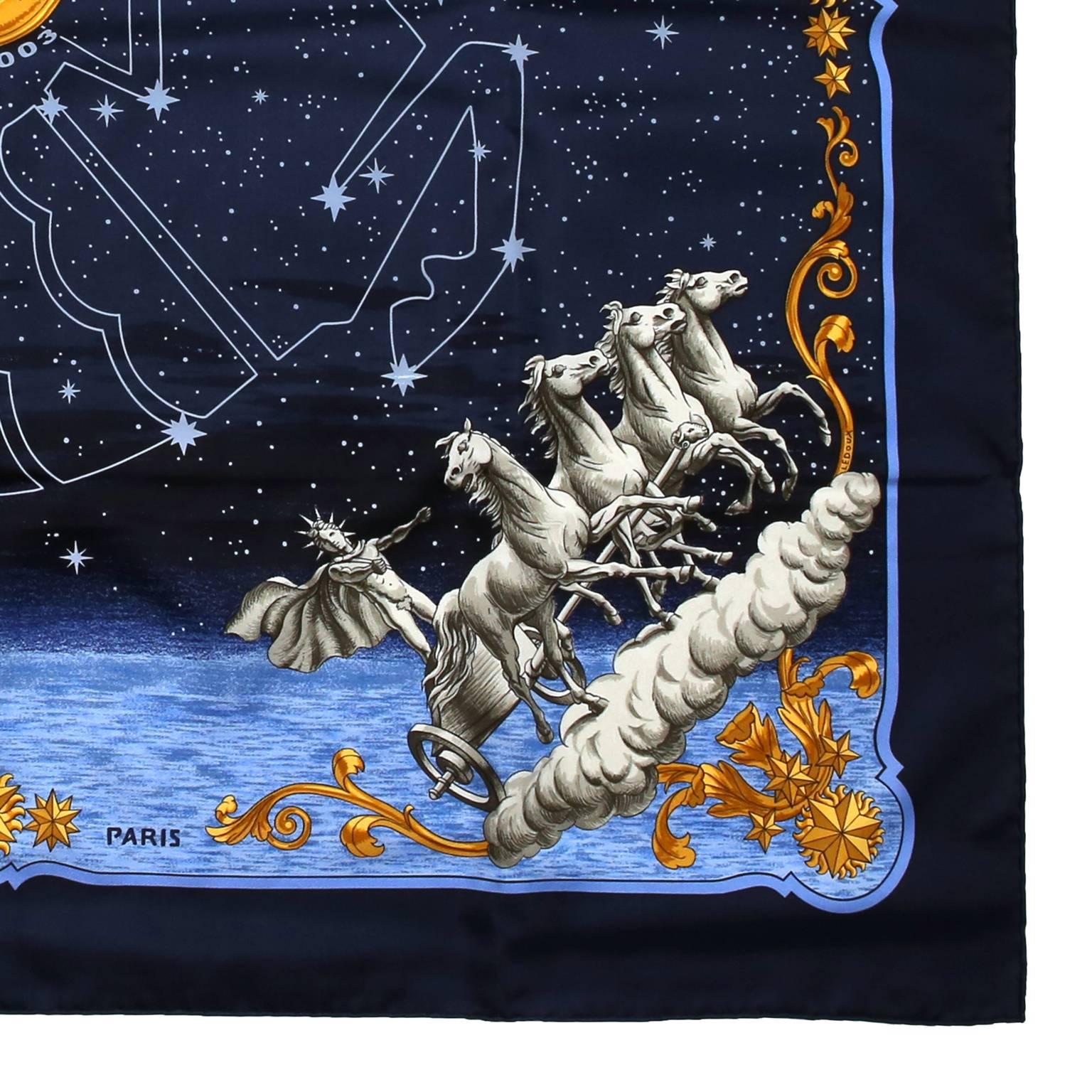 hermes constellation scarf