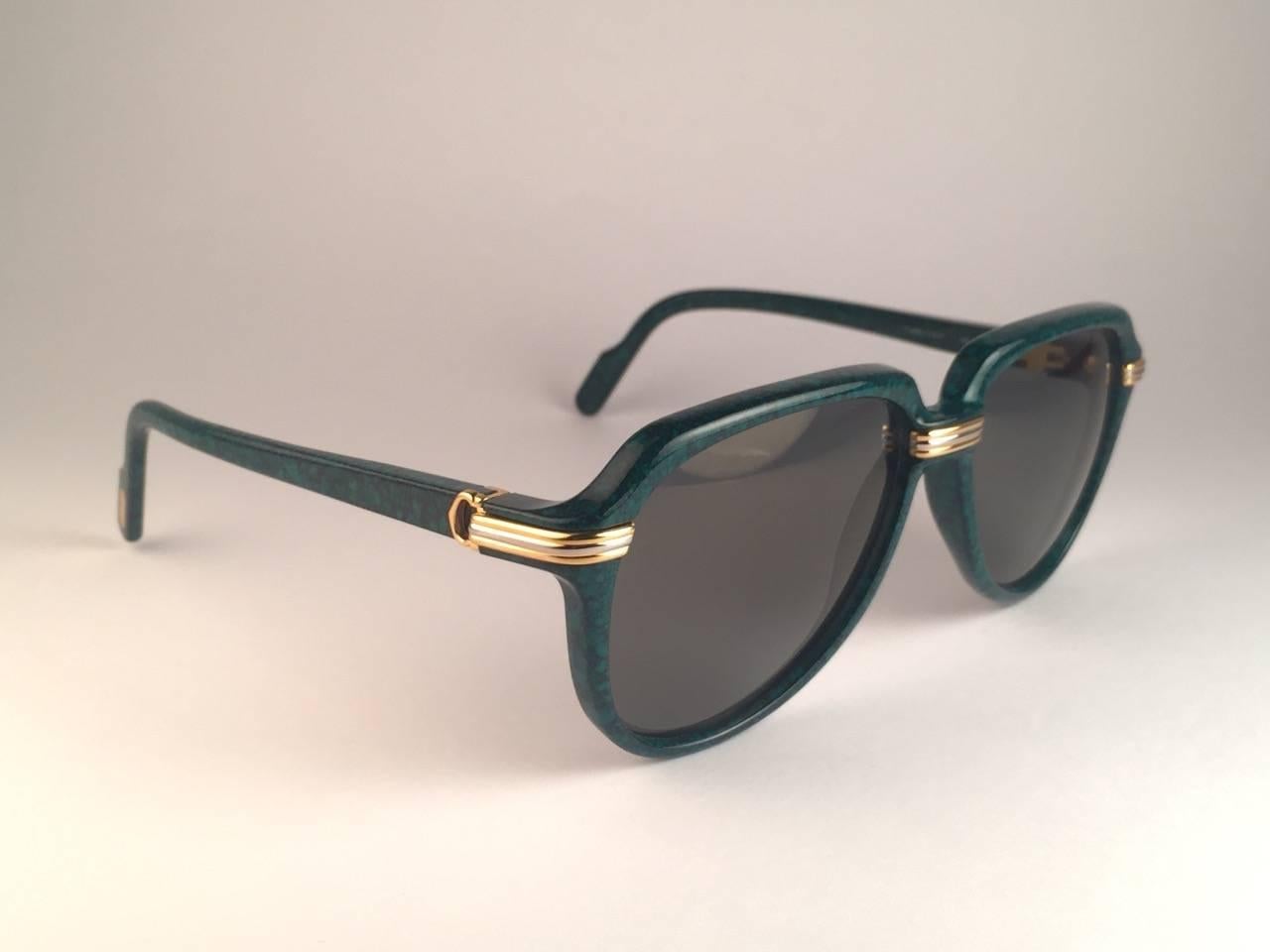 cartier green sunglasses