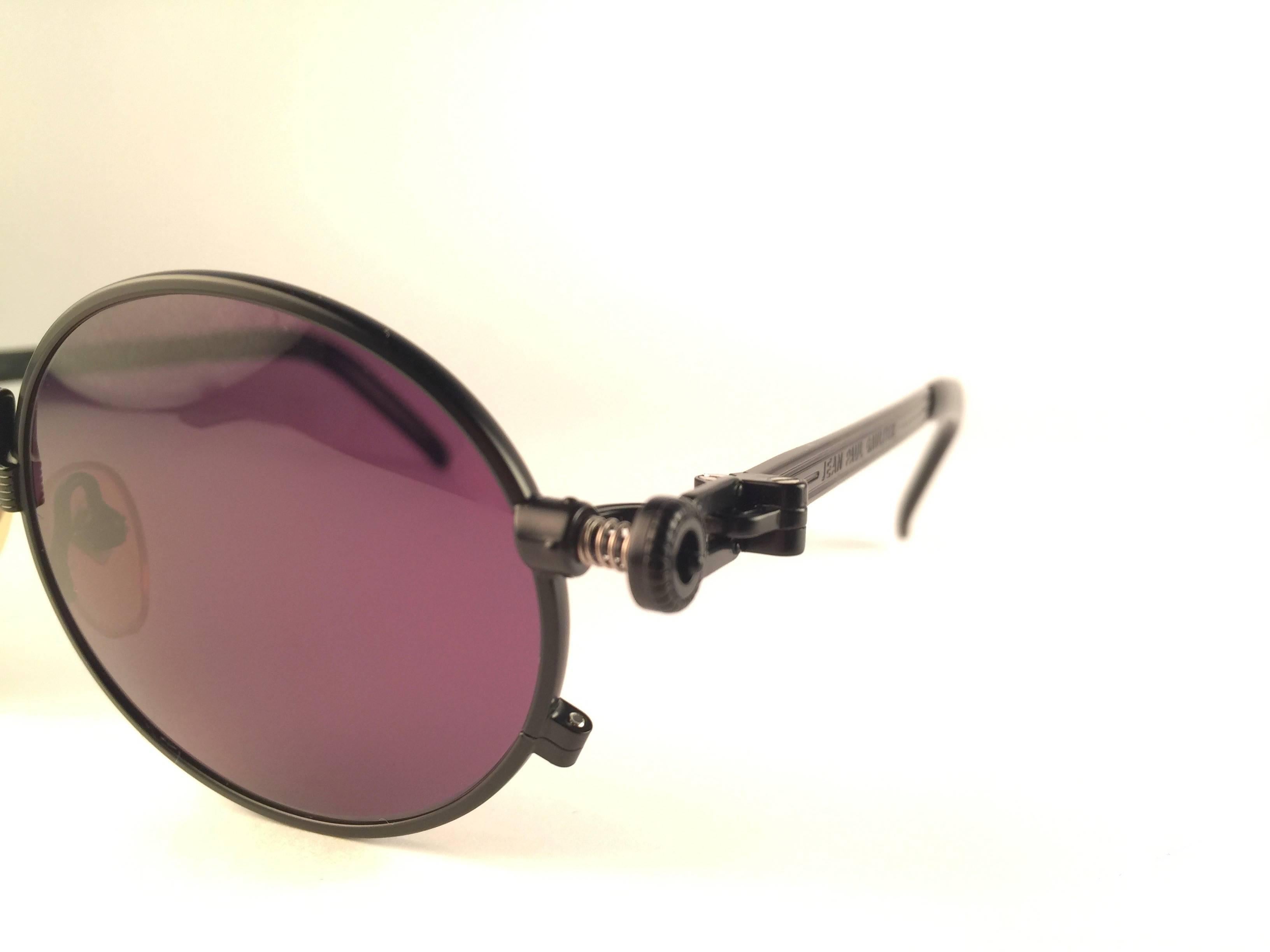 jean paul gaultier round sunglasses