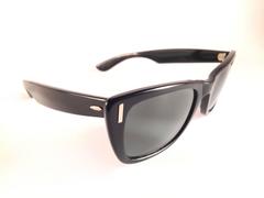 New Ray Ban Bob Dylan 1960's Mid Century Black G15 Lenses B&L USA Sunglasses
