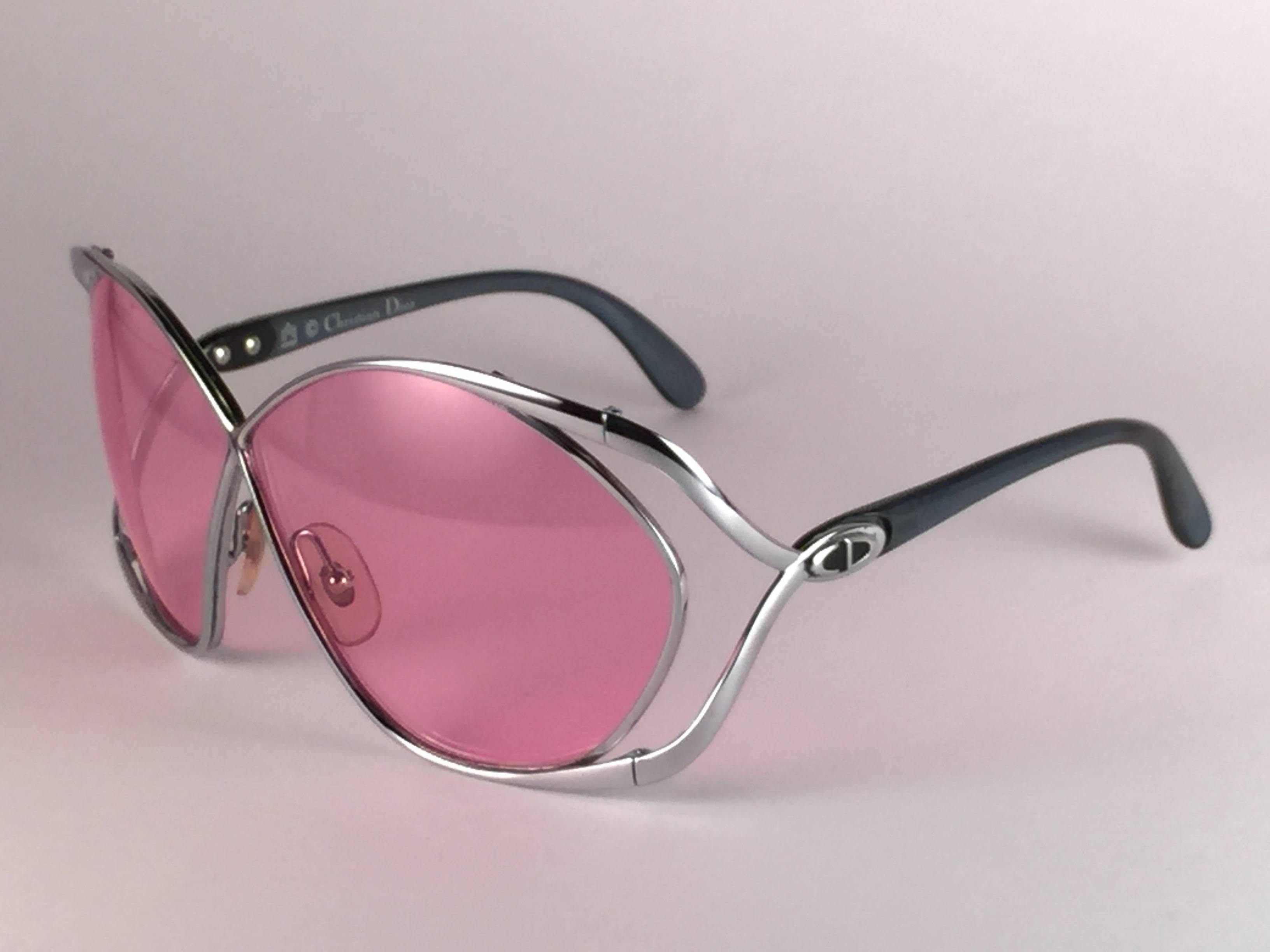 dior vintage sunglasses pink
