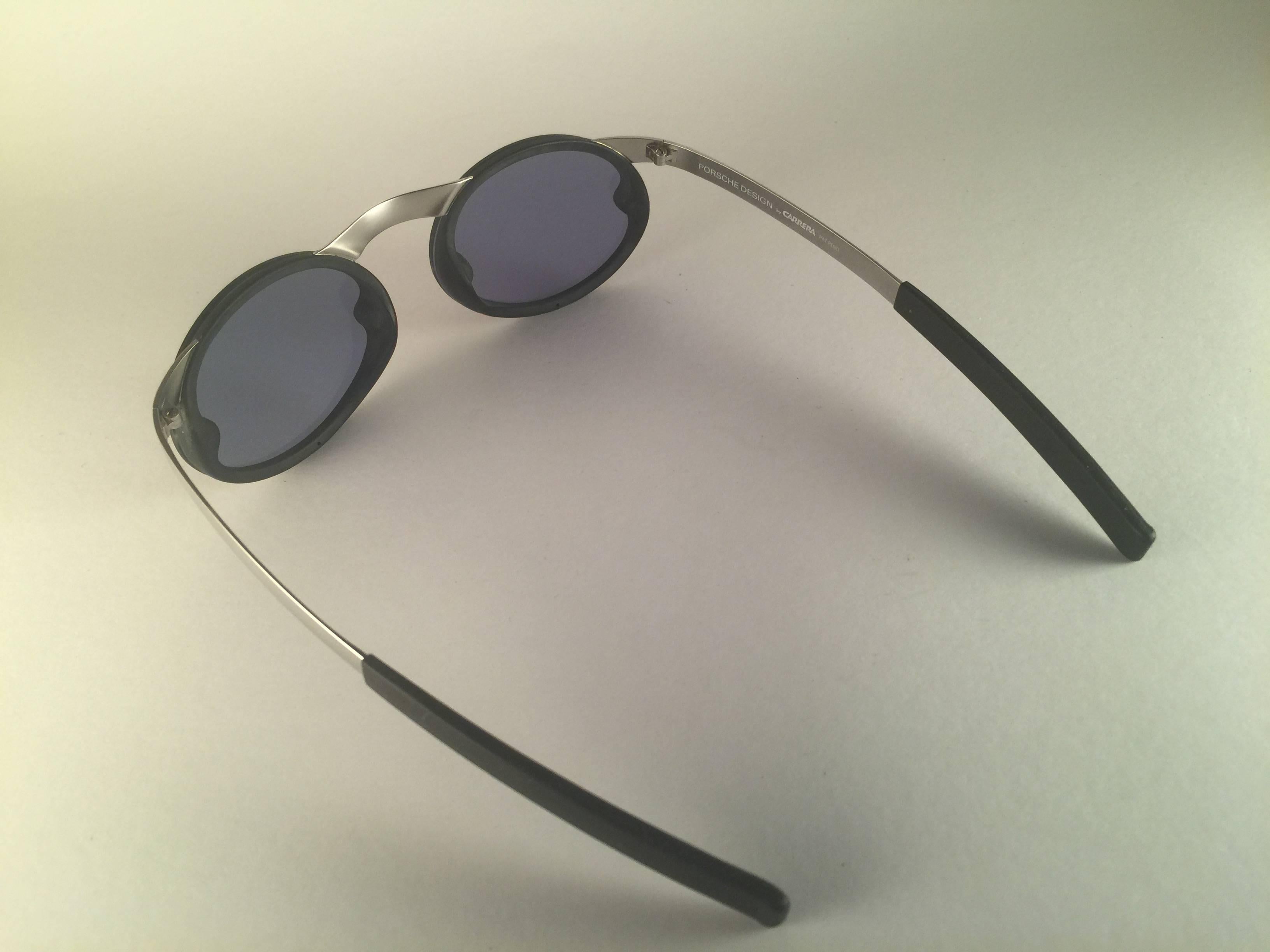 New Vintage Porsche Design By Carrera 5694 Round Matte Sunglasses Austria In New Condition In Baleares, Baleares