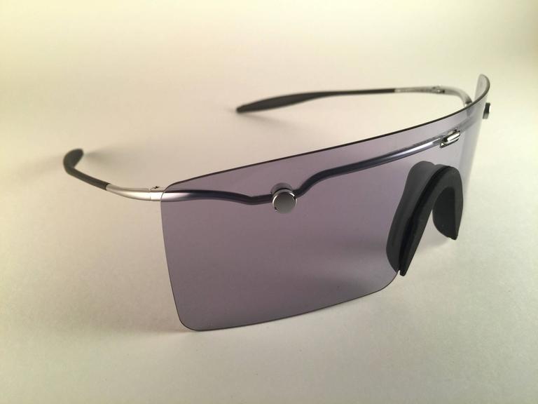 New Vintage Porsche Design 5693 Silver Foldable Flat Light ...