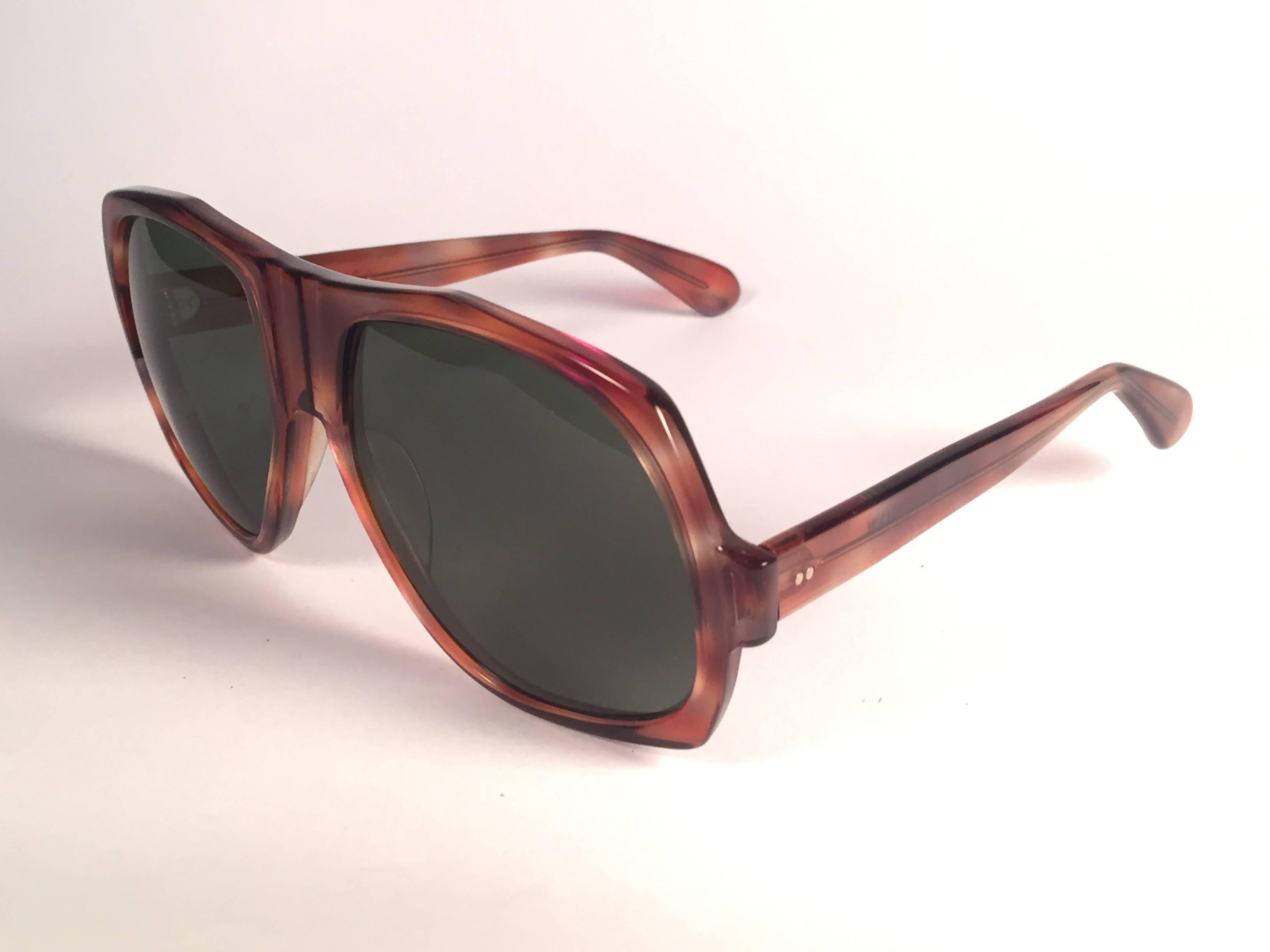 New Vintage Ray Ban B&L BradshawTortoise G15 Grey Lenses Sunglasses USA In New Condition In Baleares, Baleares