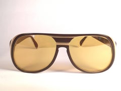 New Vintage Ray Ban B&L Timberline Ambermatic Mirror Lenses Sunglasses USA