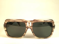New Vintage Ray Ban B&L Magellan G15 Grey Lenses 1970's Sunglasses USA