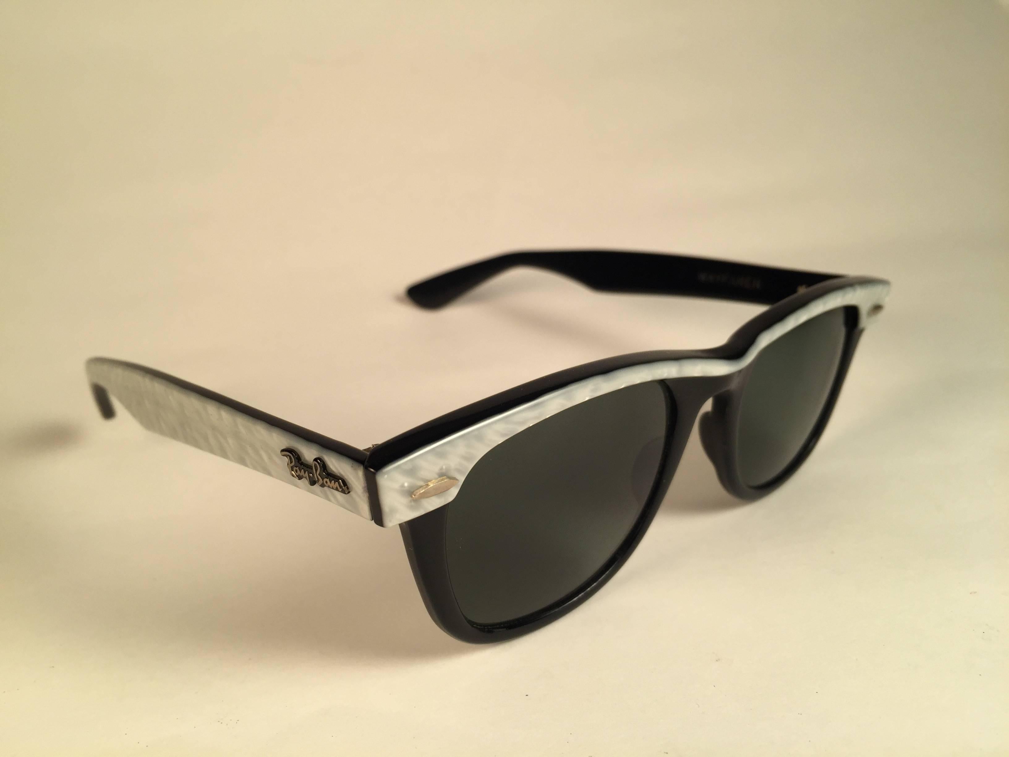 white 80s sunglasses
