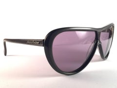 New Vintage Persol Ratti Pininfarina Space Grey Made in Italy Sunglasses 1980's