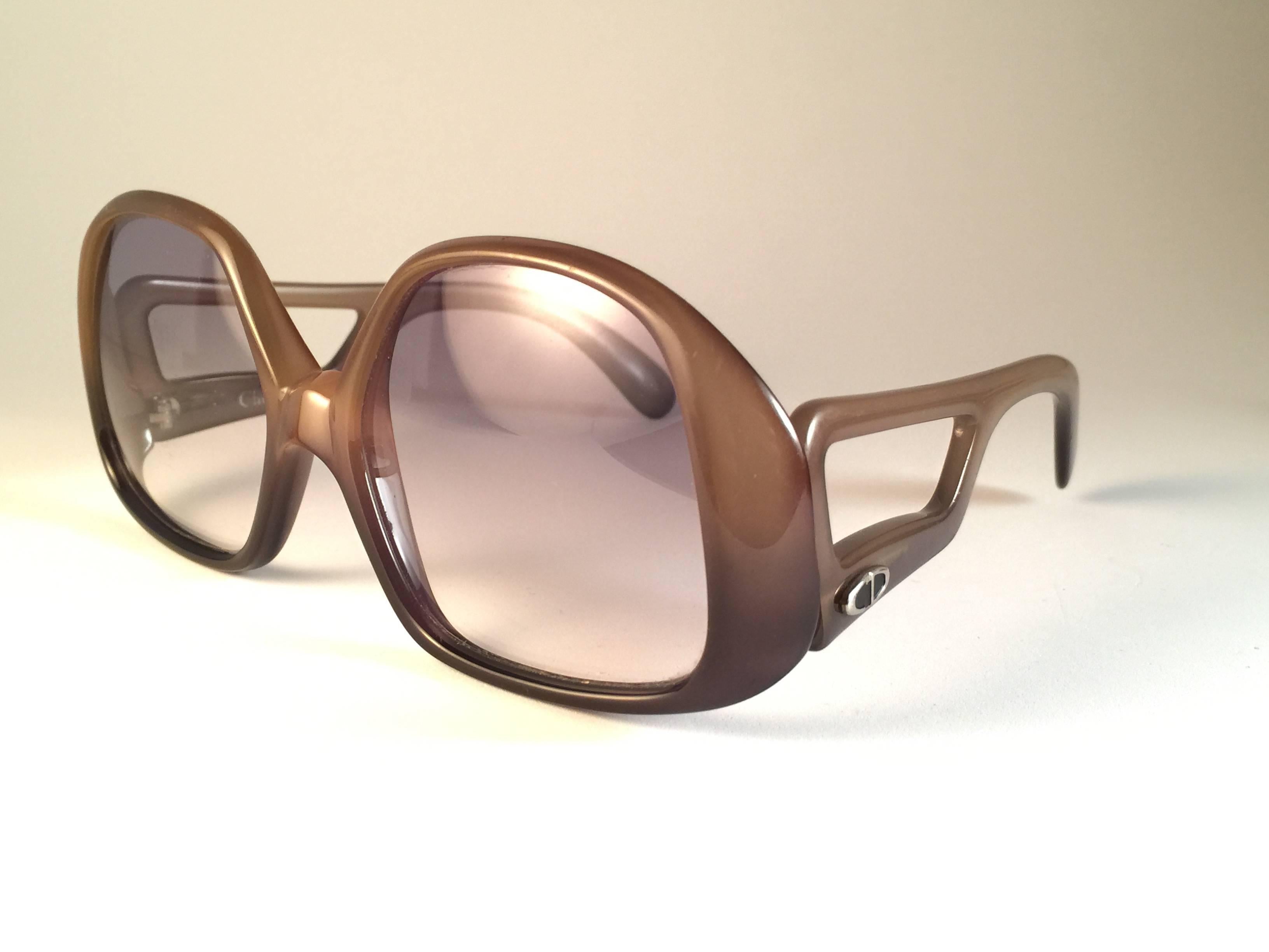 Christian Dior Vintage Oversized Sunglasses Austria, 1970s In New Condition In Baleares, Baleares