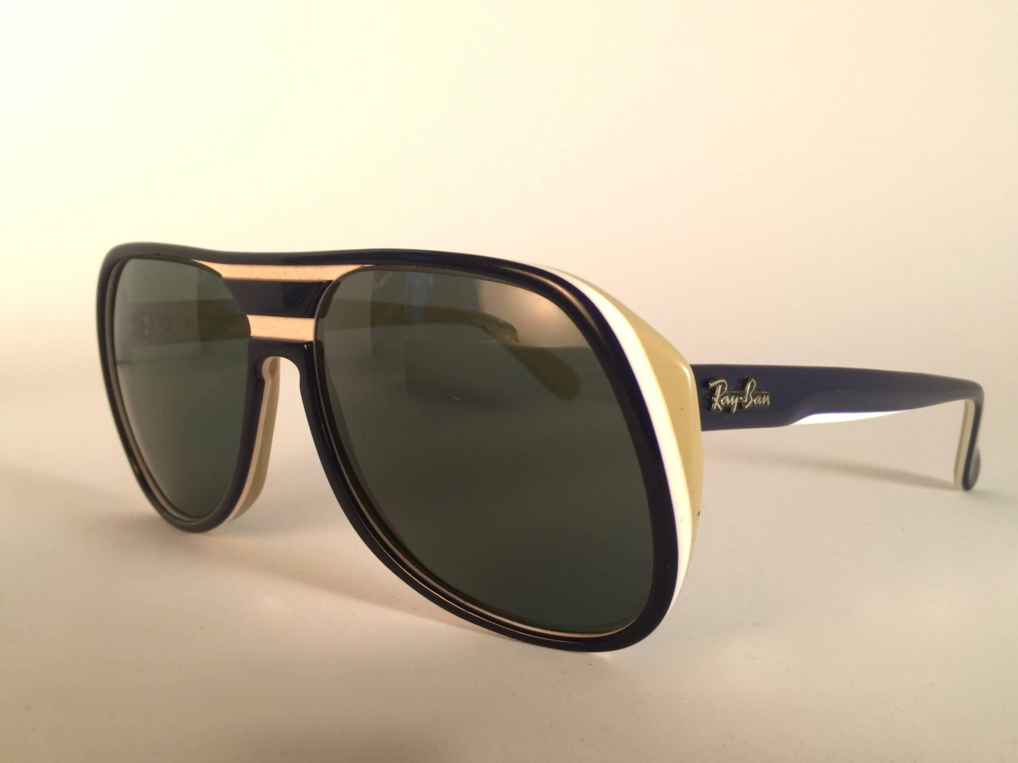 Noir Mint Vintage Ray Ban B&L Timberline Sport Lenses Sunglasses US en vente