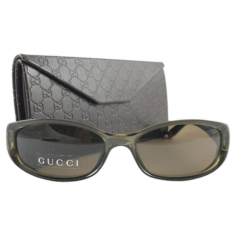 New Vintage Gucci 2456/S Translucent Optyl Sunglasses 1990's Made in Italy  Y2K For Sale at 1stDibs | gucci vintage sunglasses, vintage gucci glasses, vintage  gucci sunglasses