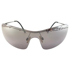 Vintage Dolce & Gabbana 4425 Shield Sunglasses 2000's Y2K