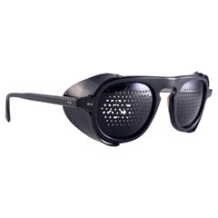 Vintage May Perforated Side Cups 1970'S Usa Made Sunglasses