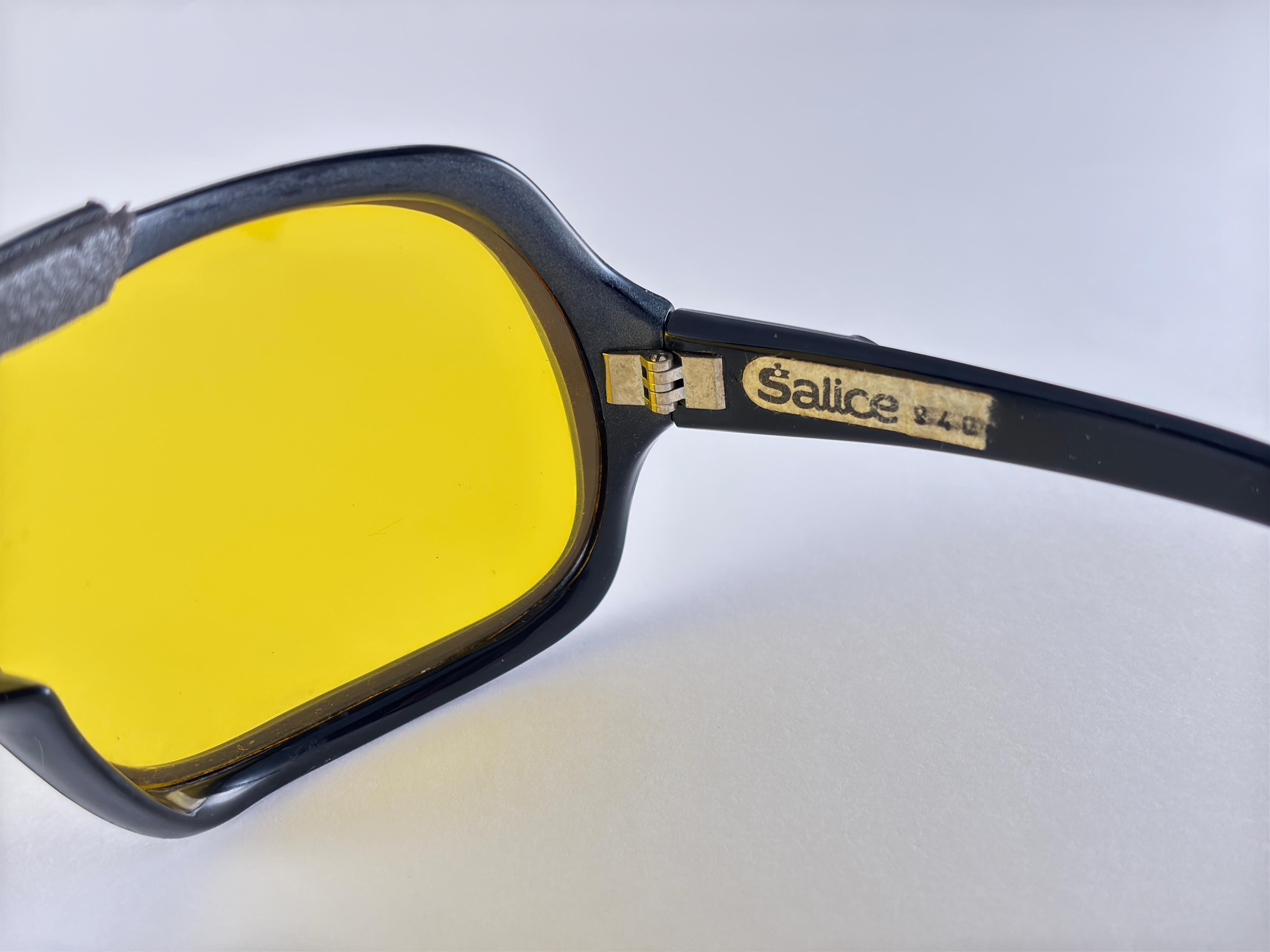 Gafas de sol vintage Salice Máscara Gianni Agnelli Made In Italy en venta 1