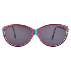 Vintage Oliver Goldsmith " Gill " 1980'S Oversized Sunglasses Made In England