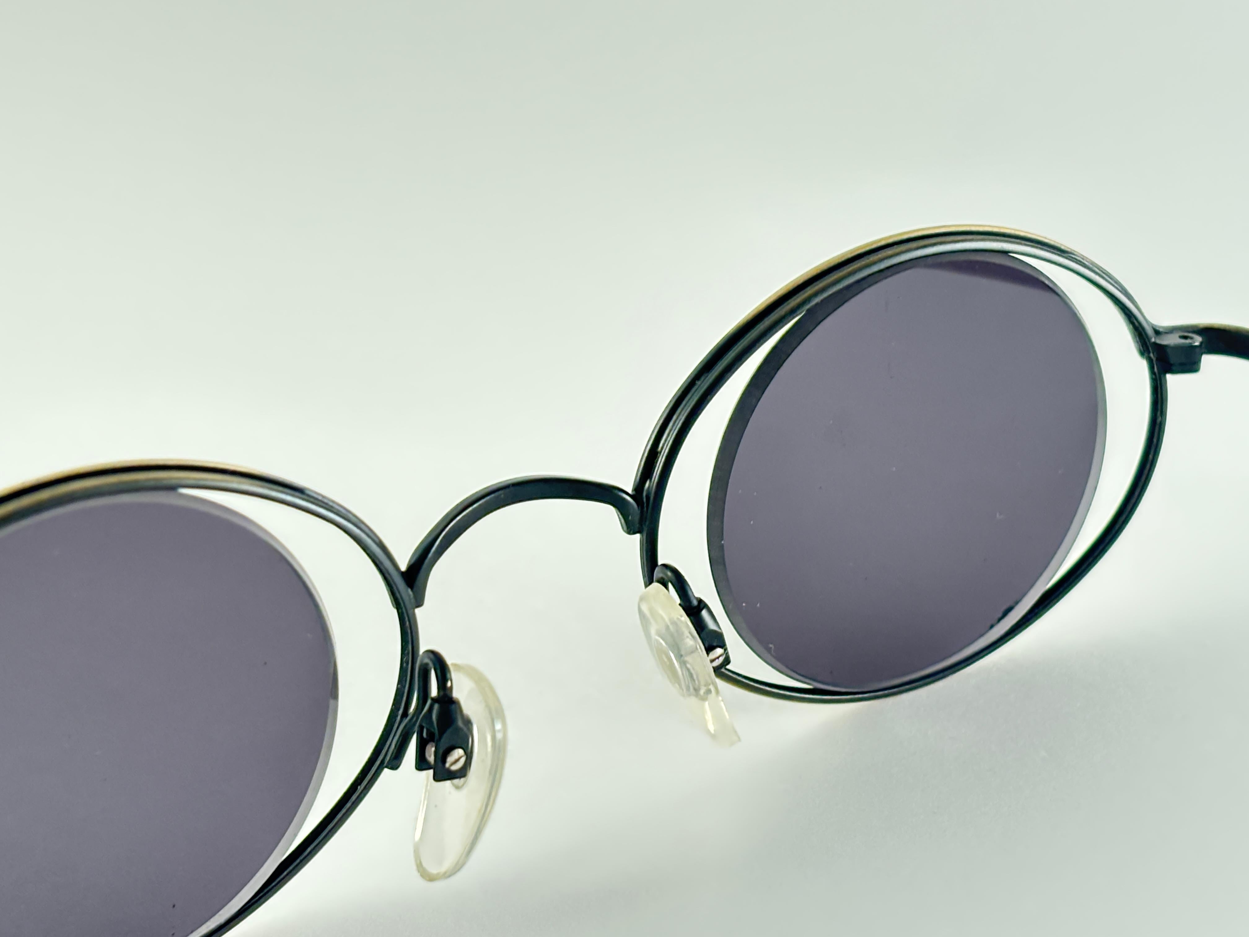 da uomo o donna Occhiali da sole vintage Issey Miyake Uomo IM 402 Inner Circle Made in Japan in vendita