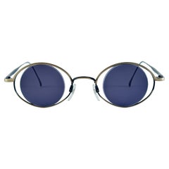 Vintage Issey Miyake Männer IM 402 Inner Circle Made in Japan Sonnenbrille