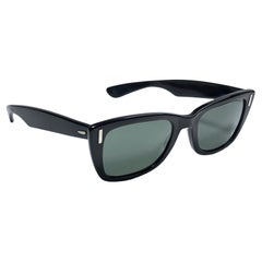 Vintage Ray Ban Bob Dylan 1960's Mid Century Black G15 Lenses B&L USA Sunglasses