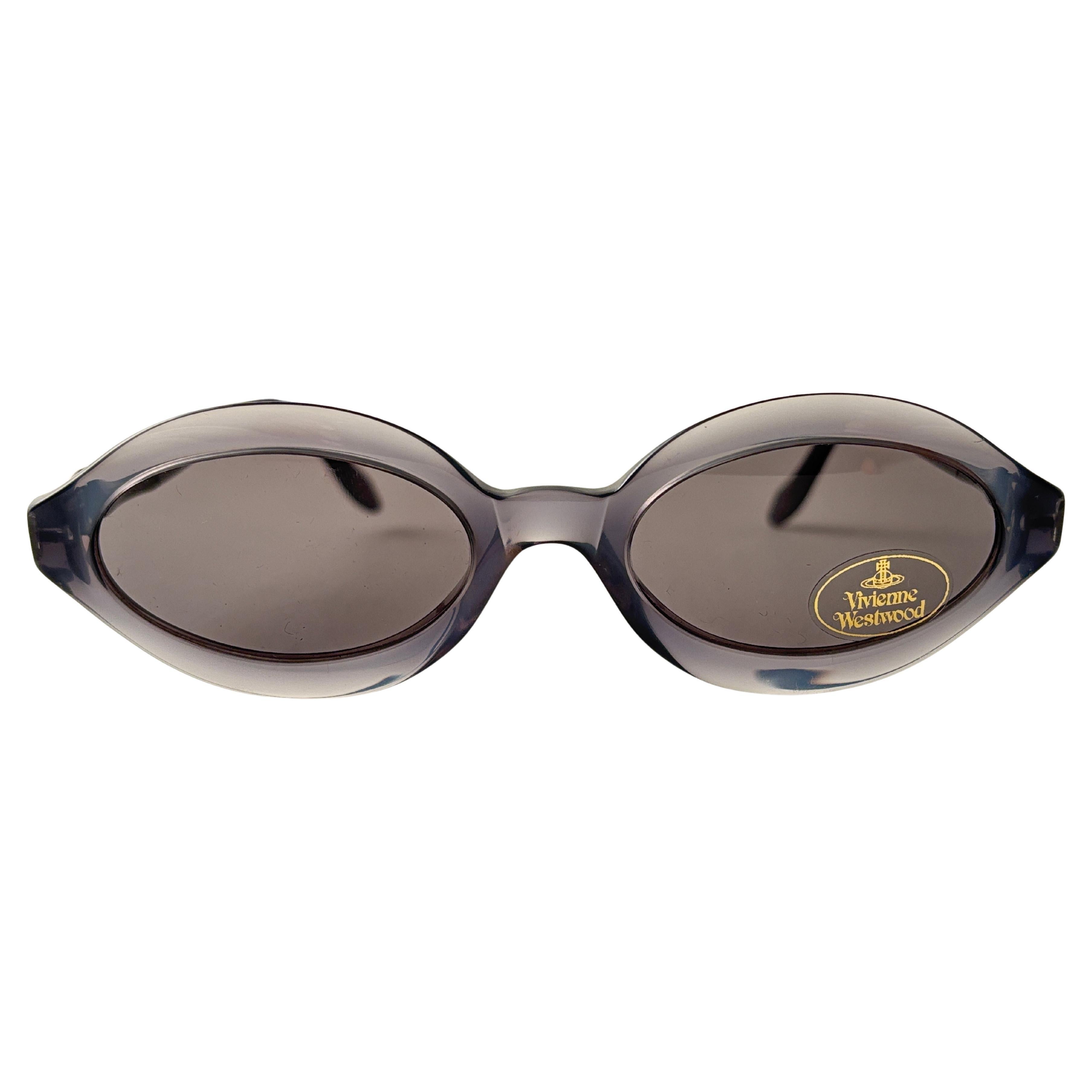 Nouveau Vintage Vivienne Westwood " PICADILLY " Cat Eye Space Grey  Lunettes de soleil