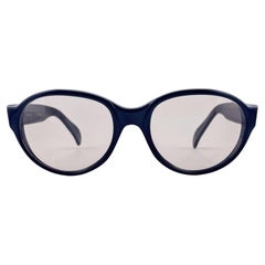 Vintage Viennaline Oversized Black Brown Lens Sunglasses 1970's Austria