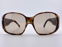 Vintage Oversized Translucent Camouflage 1970'S Sunglasses Made In France