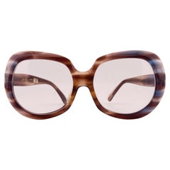 Vintage Safilo Oversized Multicolors 1970'S Sunglasses Made In France