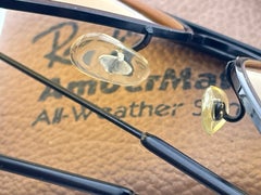 Ray Ban Vintage Black Outdoorsman Ambermatic 58Mm B / L Sunglasses, 1970s