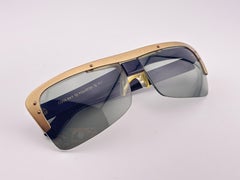 Vintage Cool Ray Polaroid Screen Frame Sunglasses 1970s Made In Italy