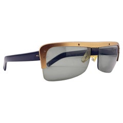 Vintage Cool Ray Polaroid Screen Frame Sunglasses 1970s Made In Italy