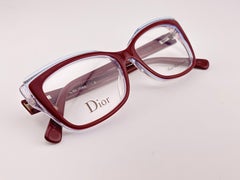 Gafas vintage de Christian Dior, modelo Cd 3283, color burdeos, de los años 80, fabricadas en Alemania