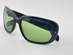 Gafas de sol vintage poco comunes Indo Torino, con montura negra robusta, de los años 70, España