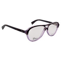 Vintage Christian Dior CD 323, durchsichtige Brille aus den 1990er Jahren, hergestellt in Italien