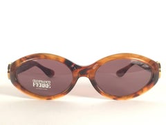 New Vintage Gianfranco Ferré Tortoise 1990's Made in Italy Sunglasses
