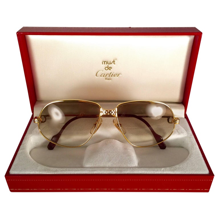 cartier blue lens
