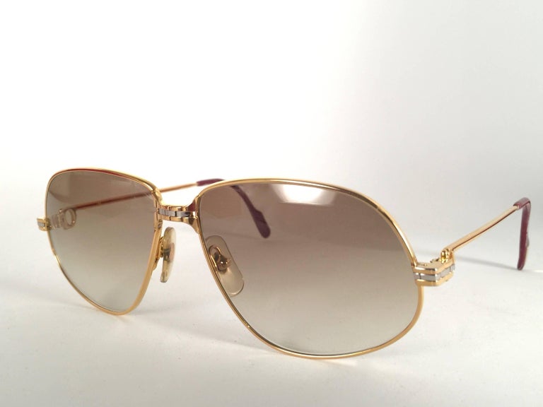 Cartier Panthere Gradient Lenses Medium Vintage Sunglasses France at ...