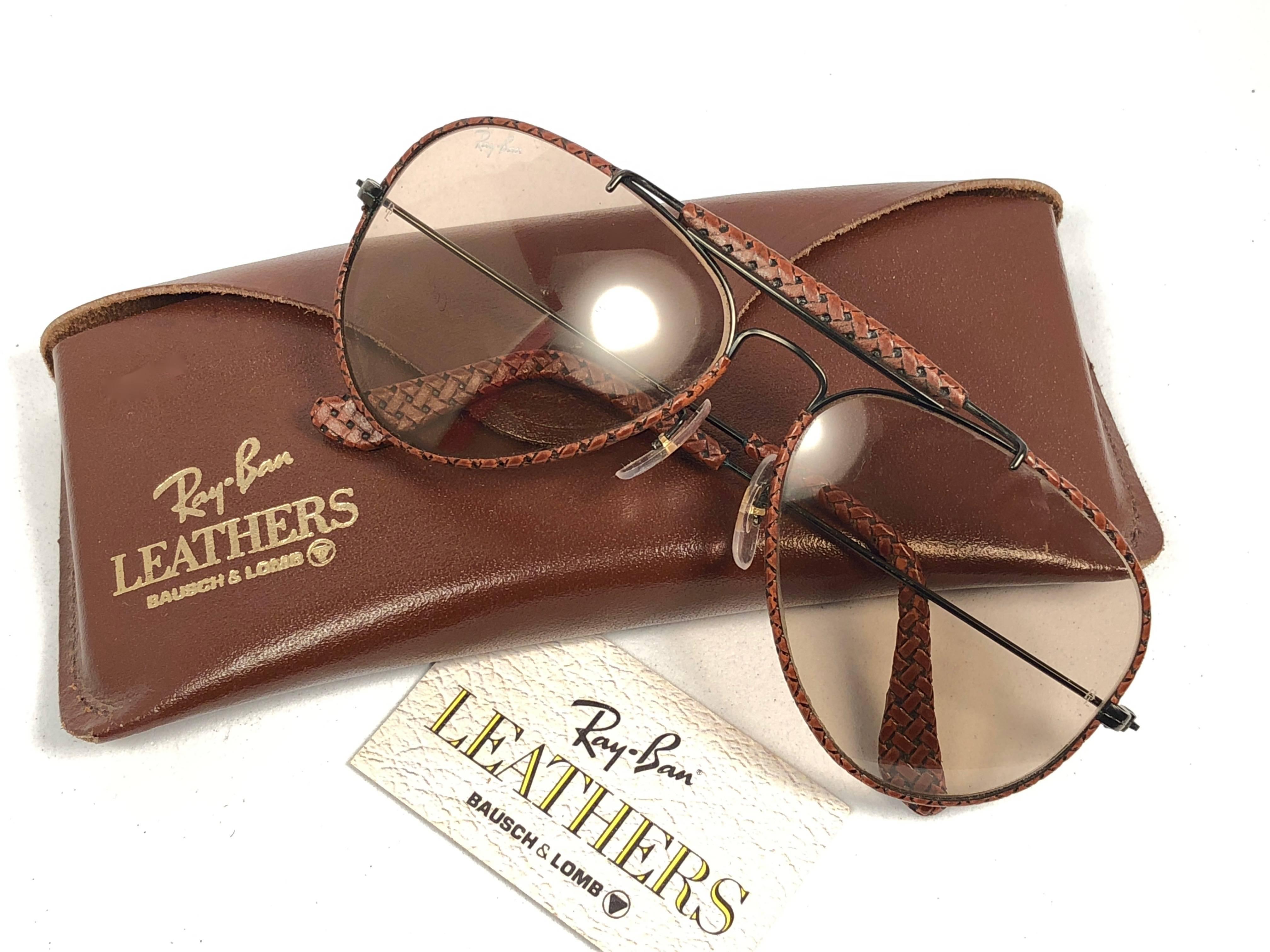 rayban leathers