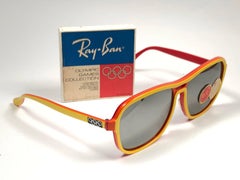 Ray Ban Vintage B&L Stateside Orange Yellow Sport Lenses Sunglasses US