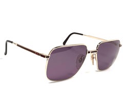 New Vintage Christian Dior Monsieur Silver Sunglasses 1970's Austria
