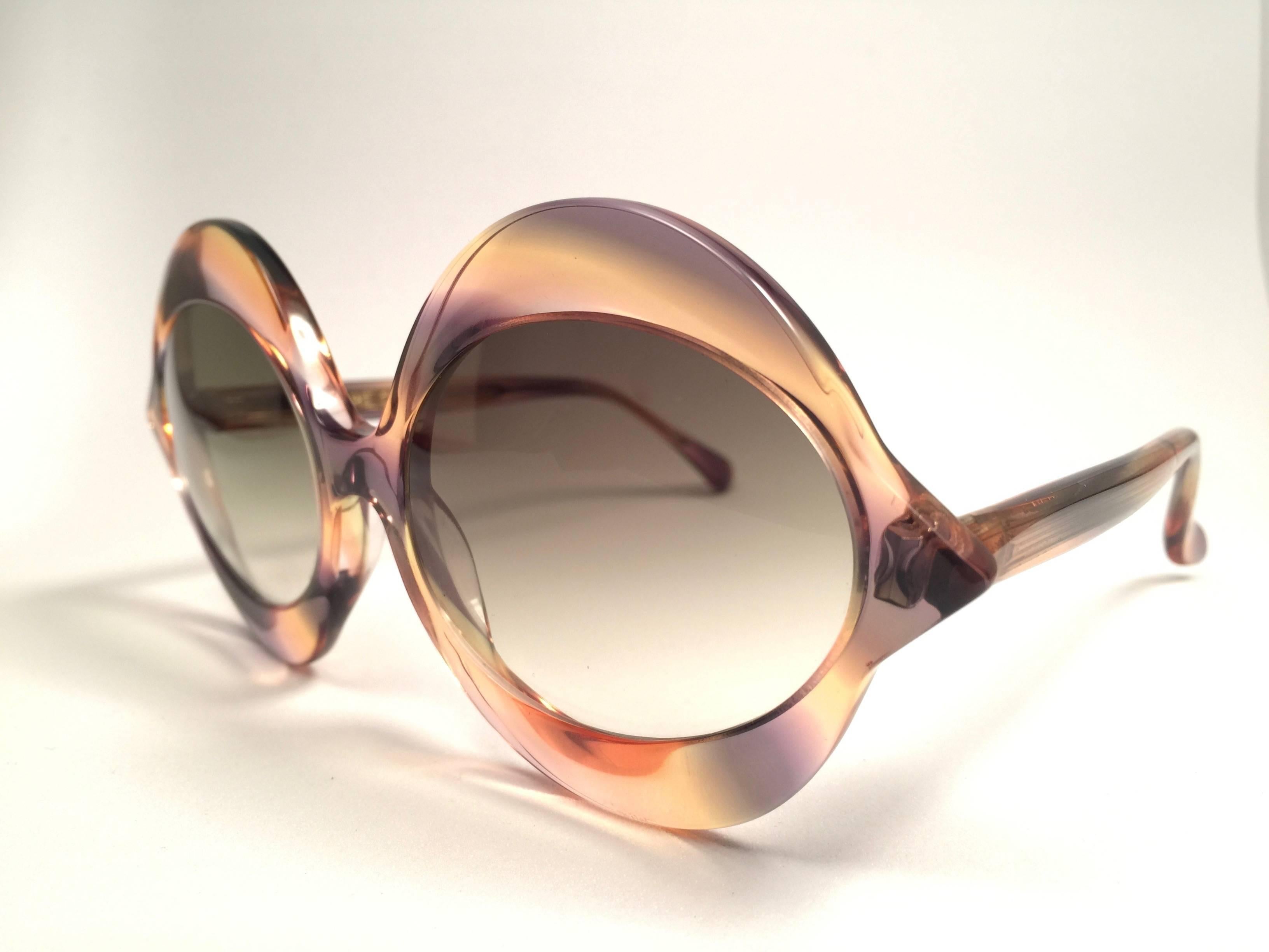 Pierre Cardin Vintage Kiss Multicolour Medium C18 Sunglasses, 1960s  In New Condition In Baleares, Baleares