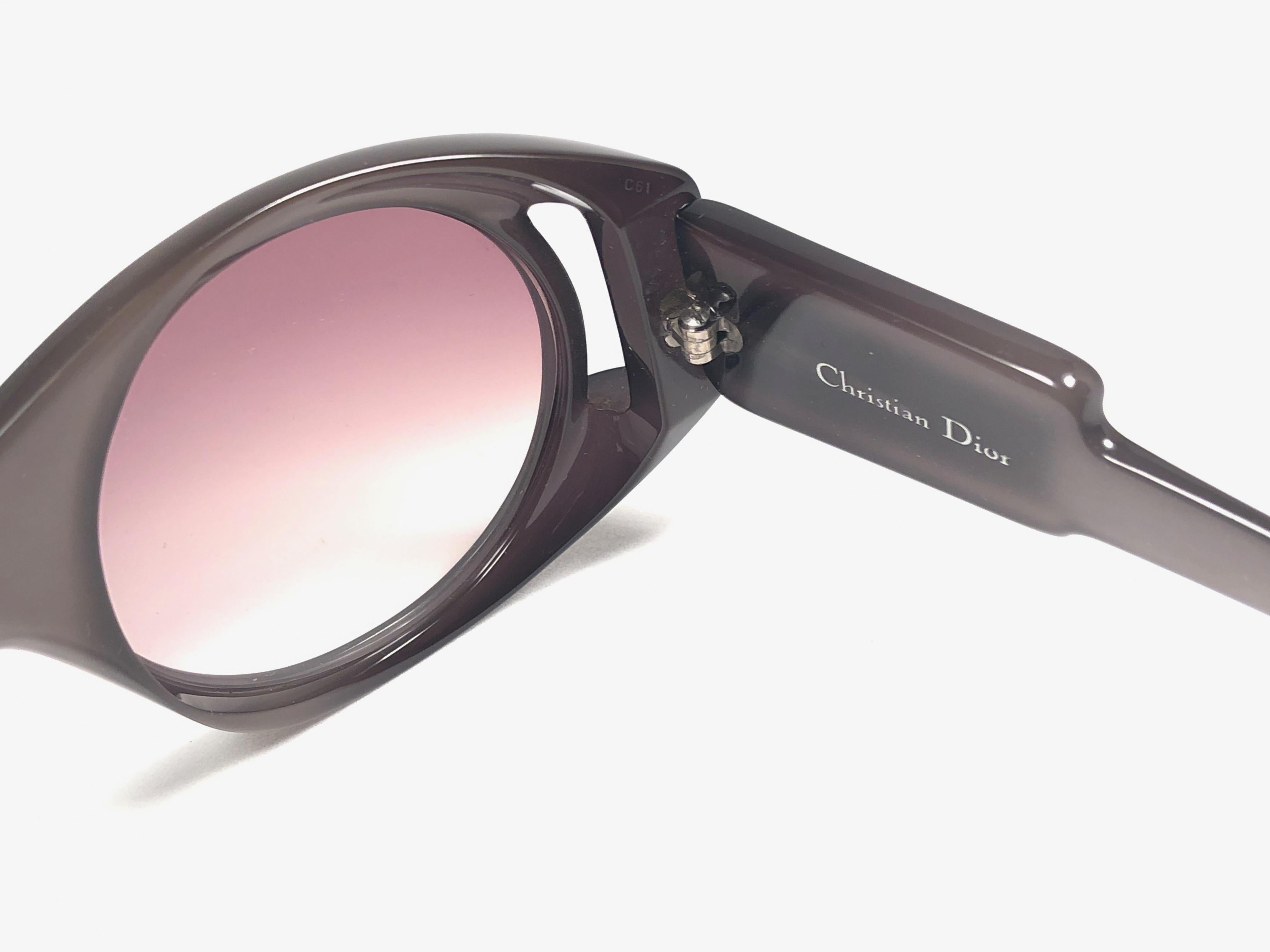 Men's Rare Christian Dior Vintage  C61 Oversized Sunglasses, 1970 For Sale