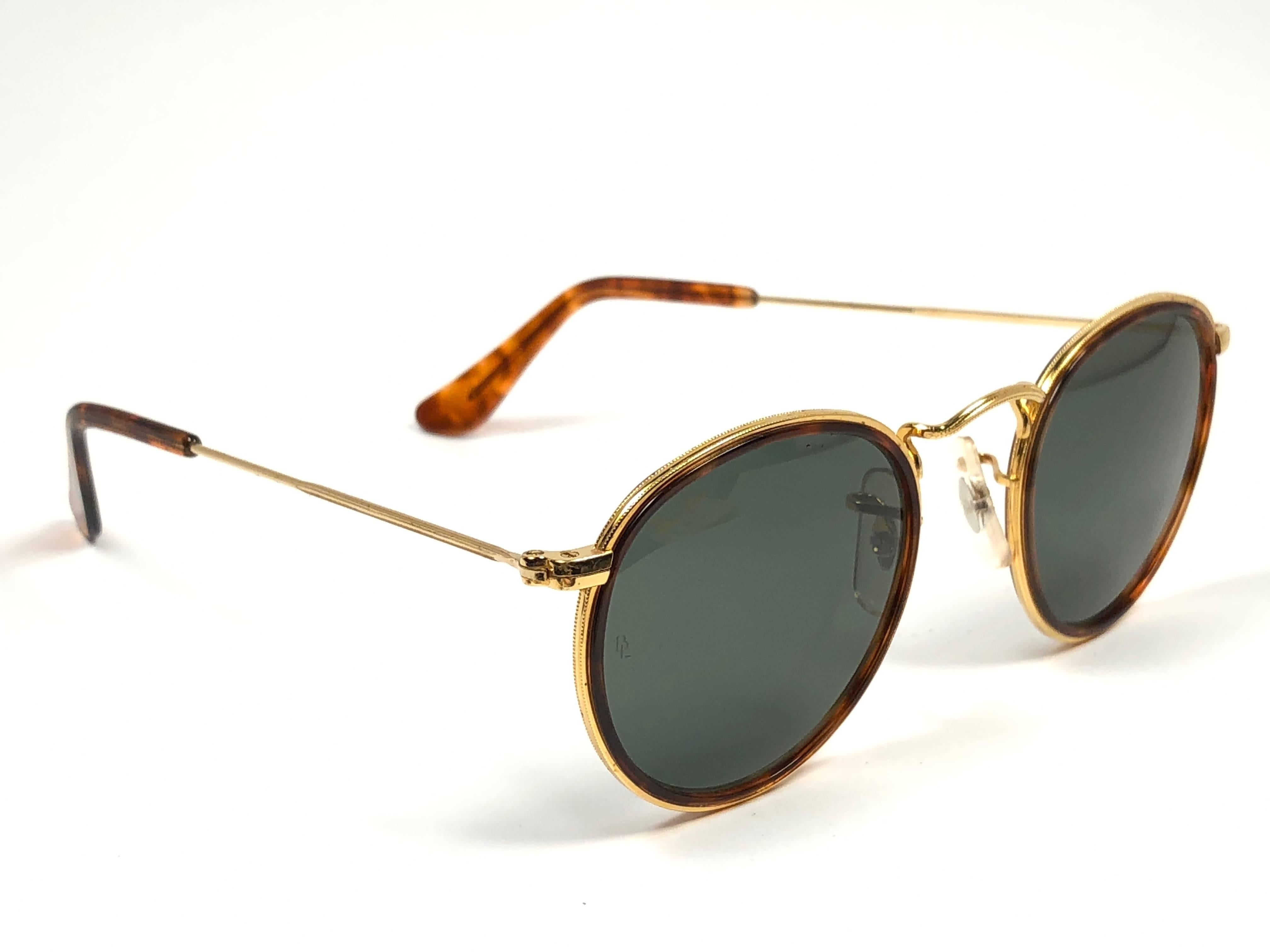 ray ban vintage round sunglasses